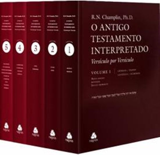 Picture of ANTIGO TESTAMENTO INTERPRETADO - 5 VOLS. - VERSICULO POR VERSICULO - NOVA EDICAO REVISADA INCLUI HEBRAICO